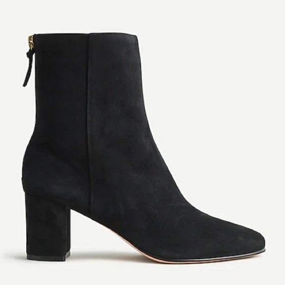 NWT- J Crew - Willa suede ankle boots- Size 12 - Picture 2 of 3